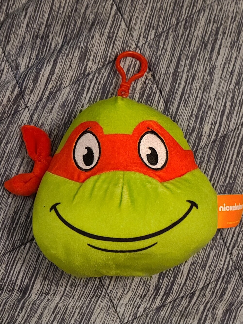Nickelodeon TMNT Ralphael Plush Clip-On